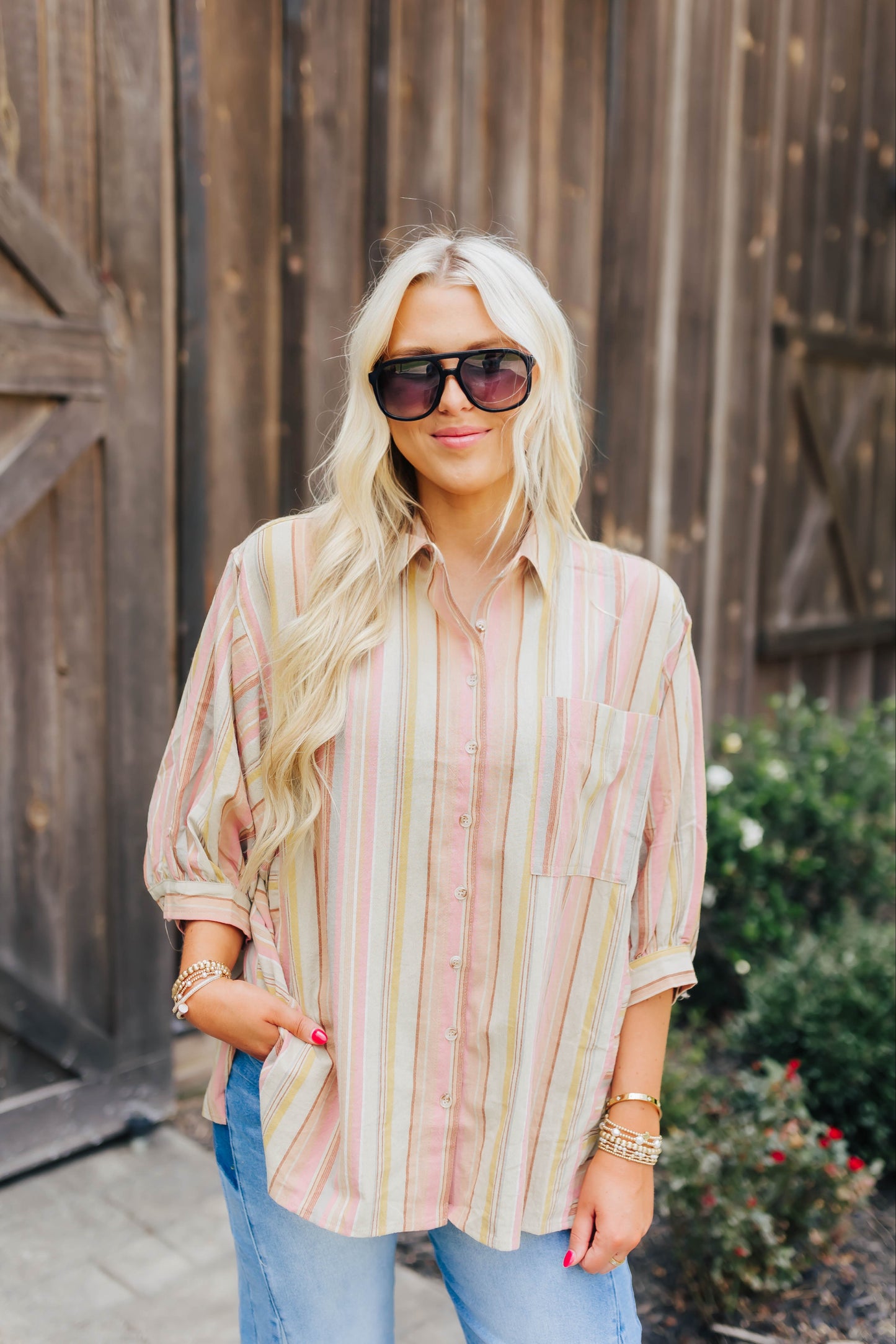 Multicolor Striped Top