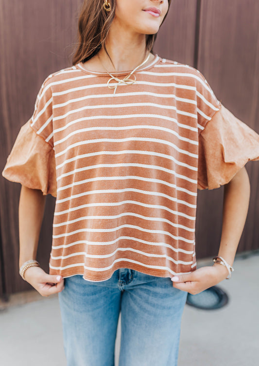 Laine Striped Top