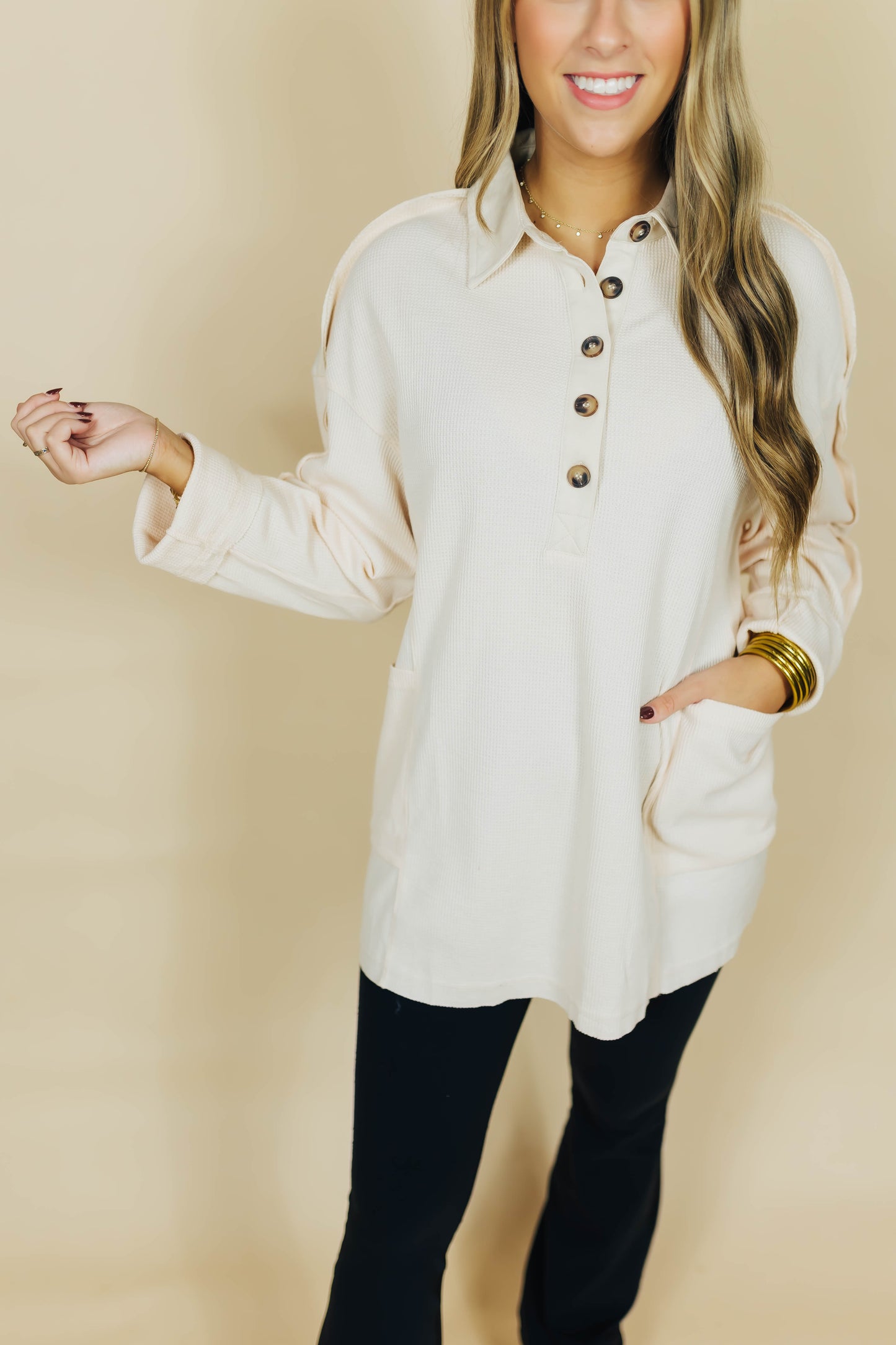 Natalie Oversized Top