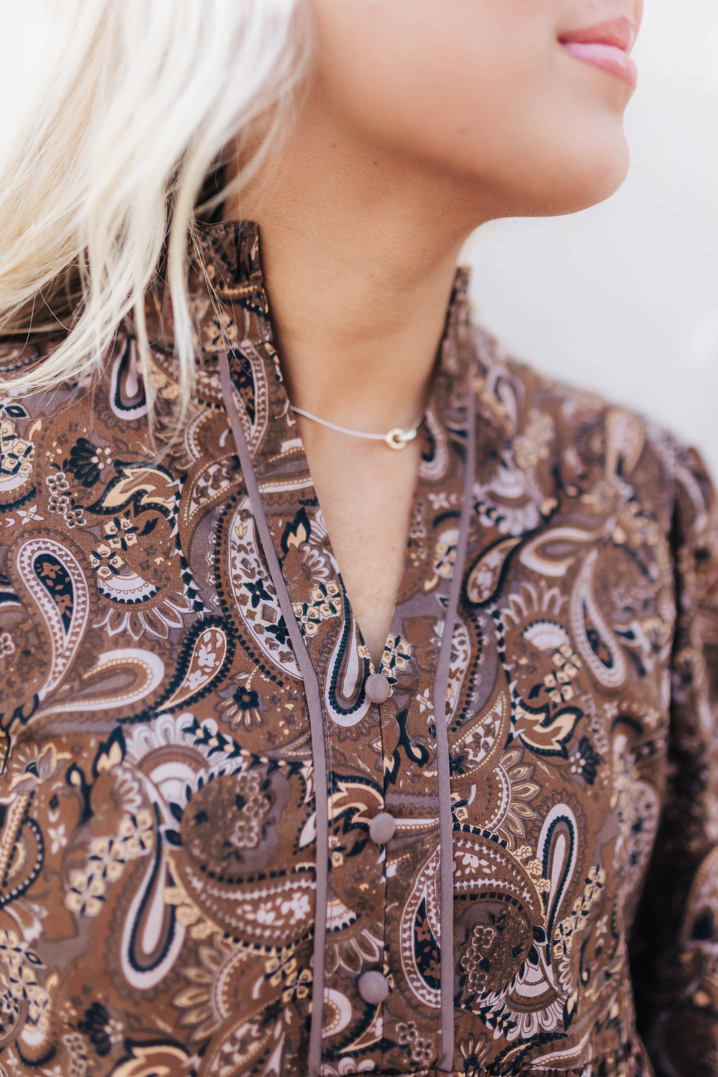 Paisley Muse Mini Dress
