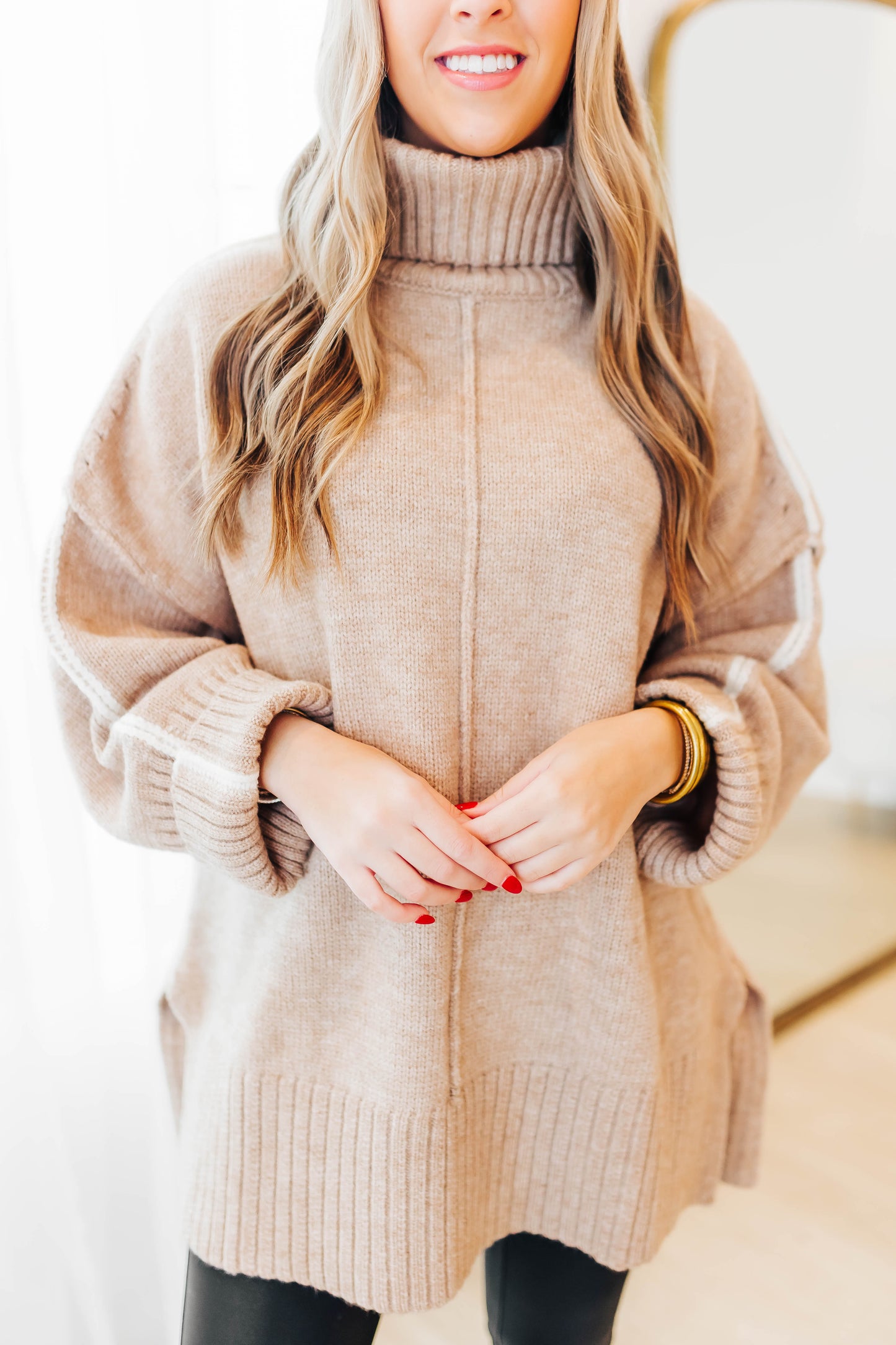 Taupe Comfy Sweater