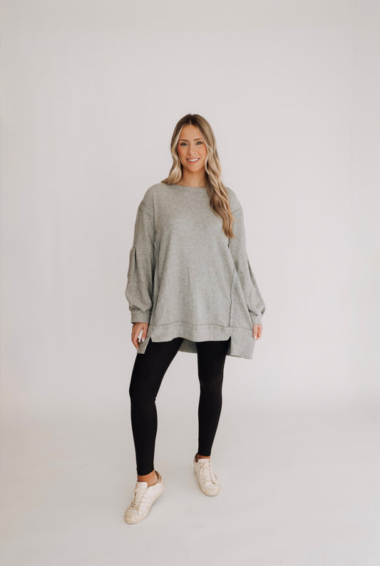 Heather Cloud Thermal Top