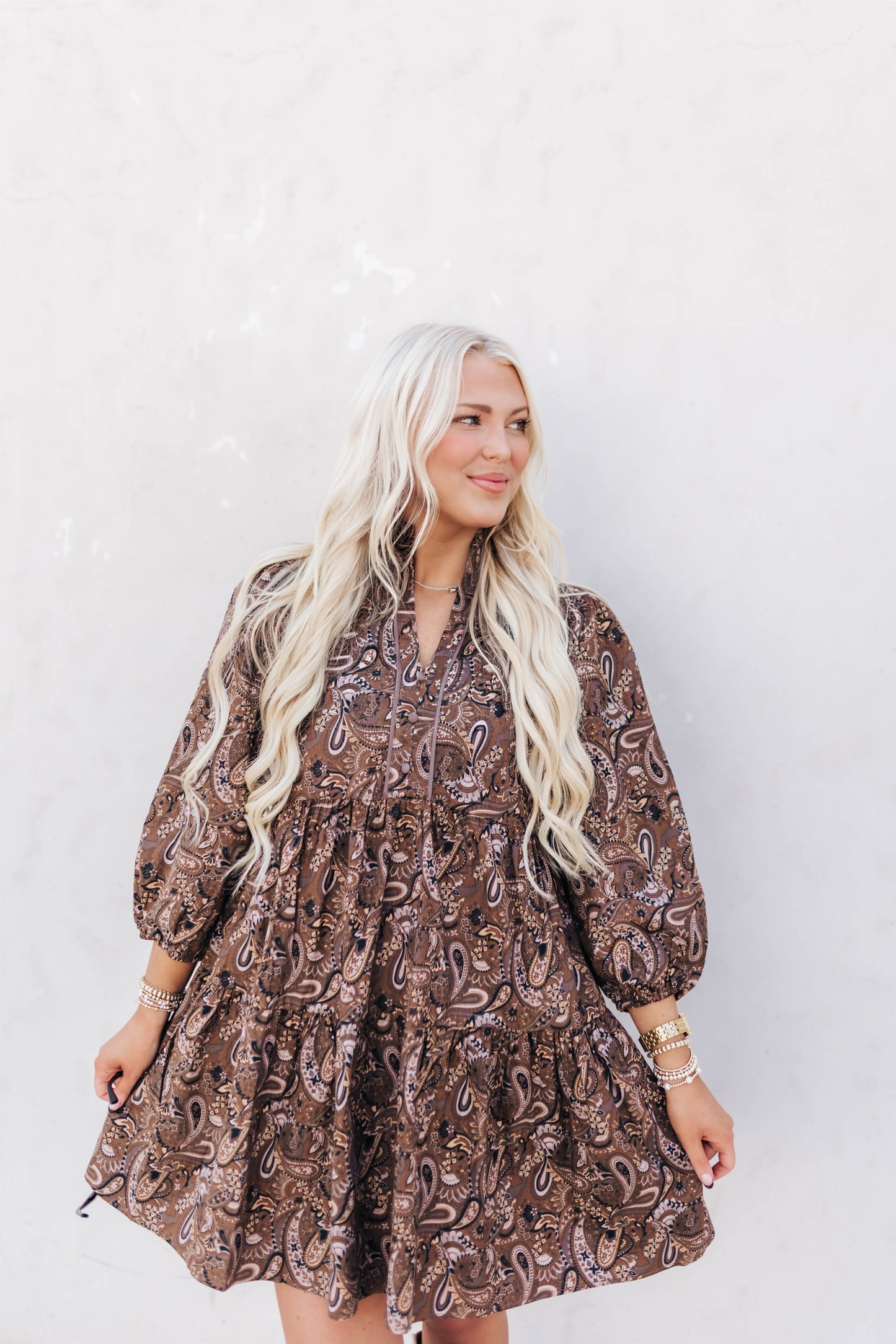 Paisley Muse Mini Dress