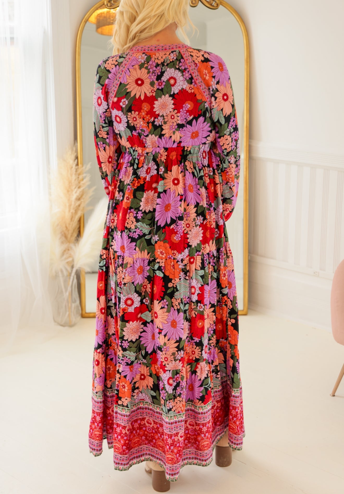 Warmer Days Floral Maxi Dress