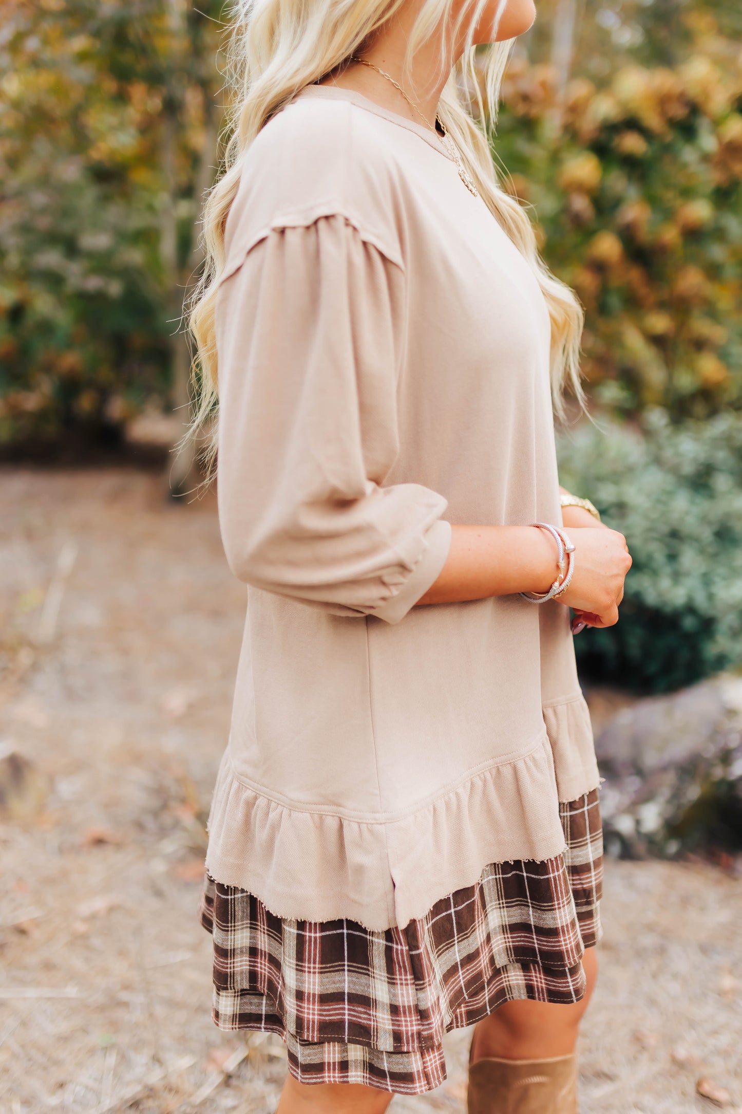 Checkered Days Mini Dress