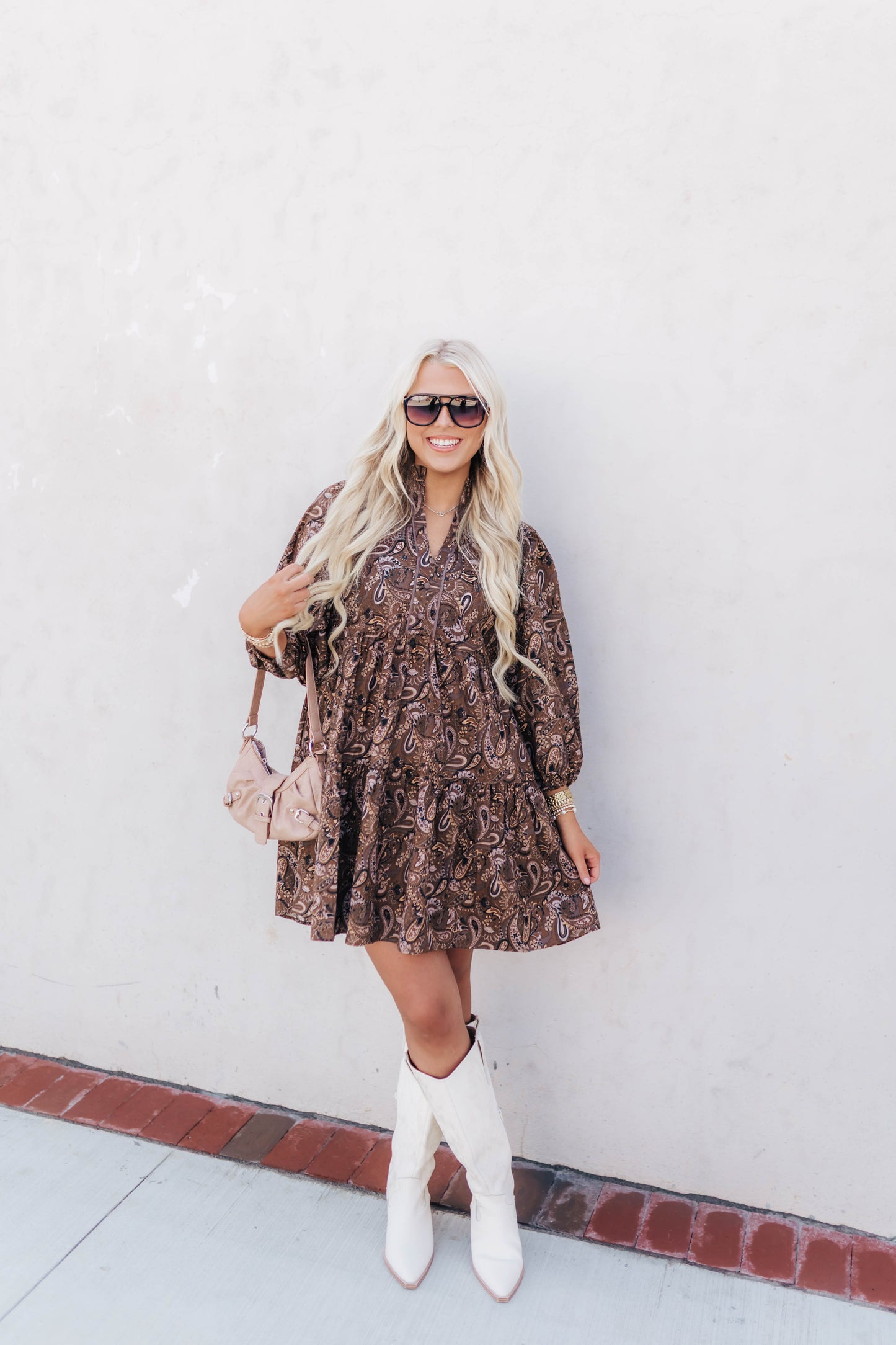 Paisley Muse Mini Dress
