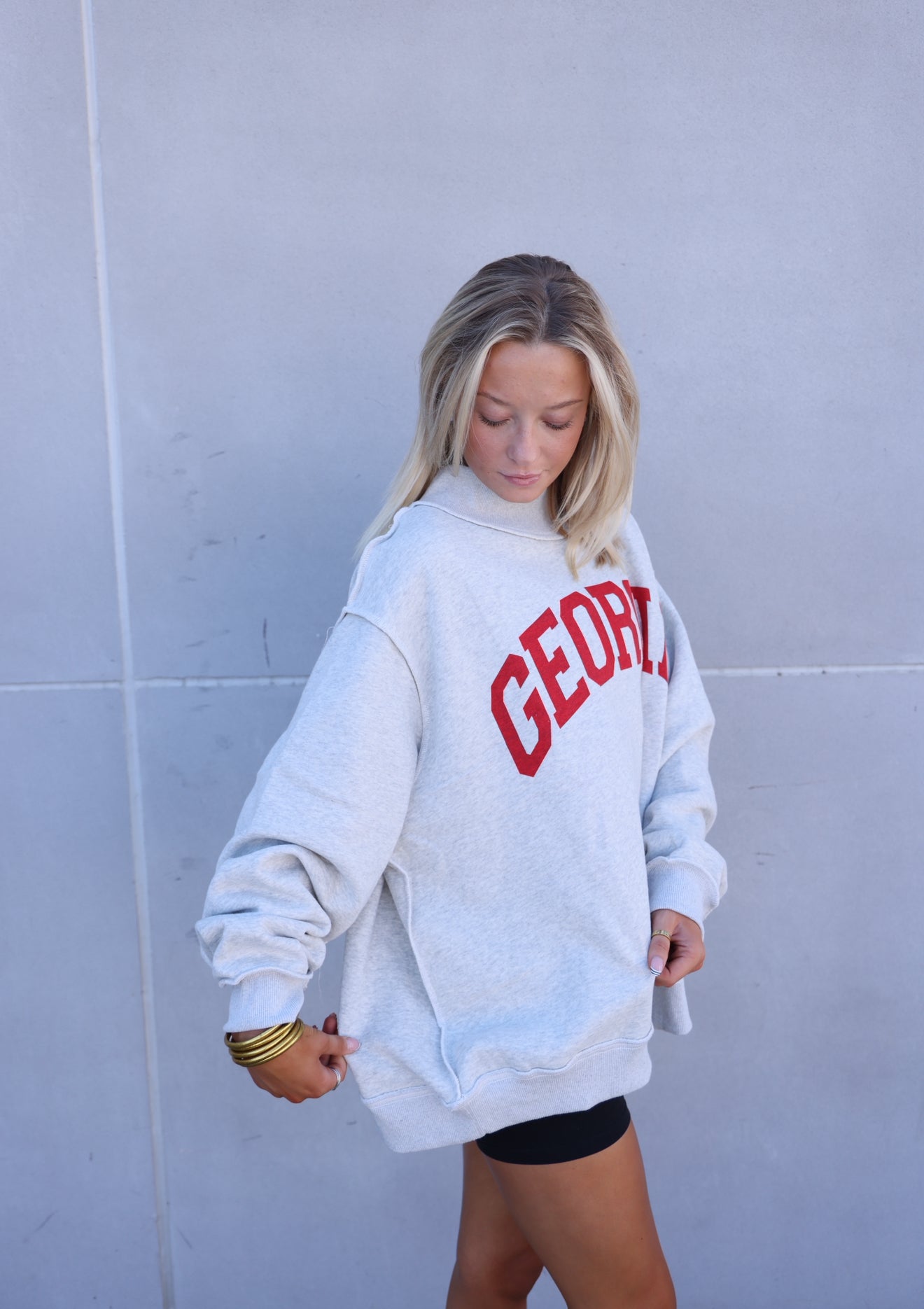 Georgia Reversible Mockneck