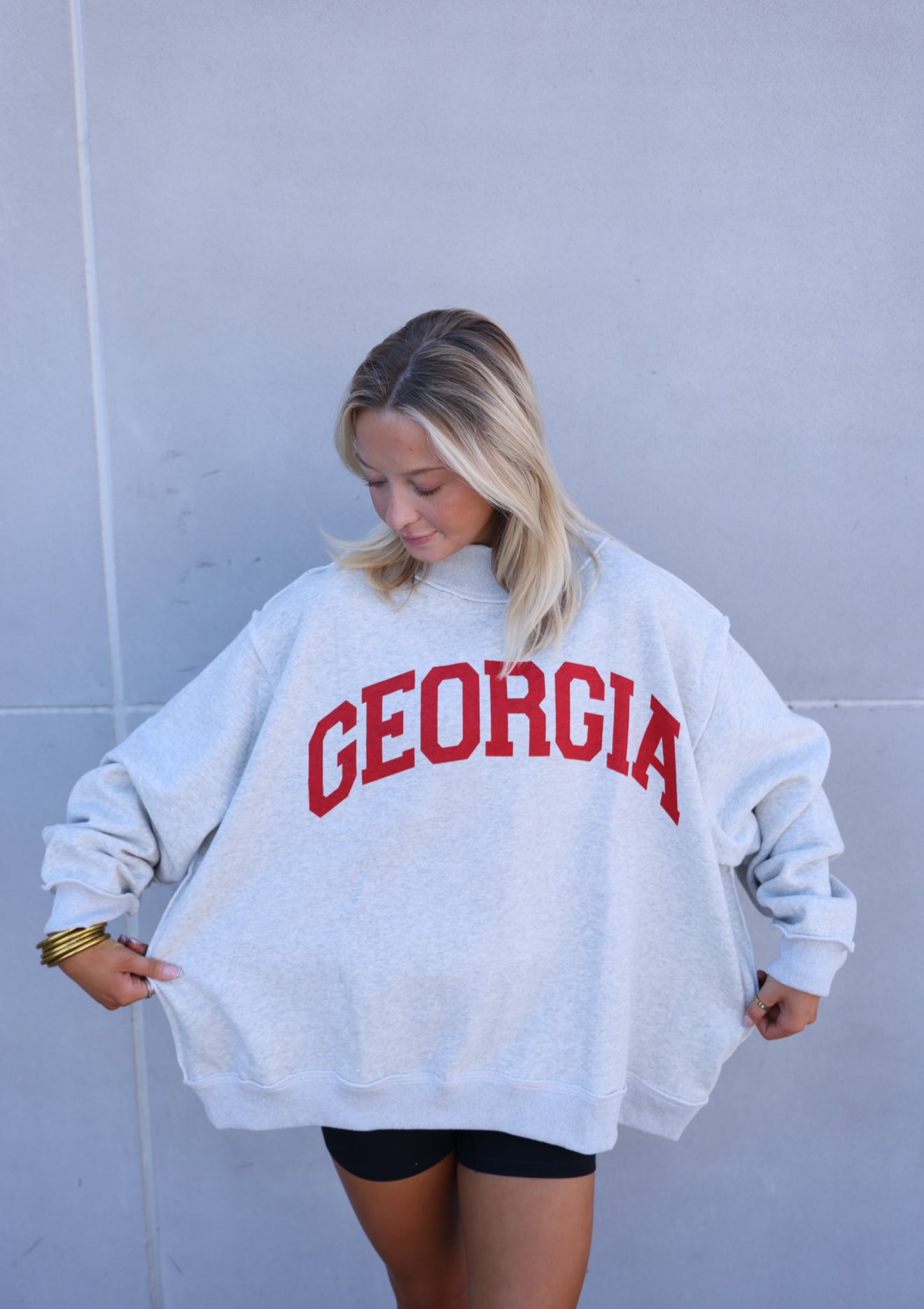 Georgia Reversible Mockneck