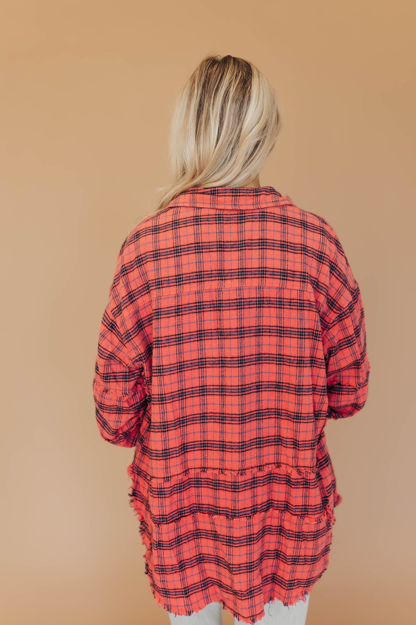 Plaid Flannel Top