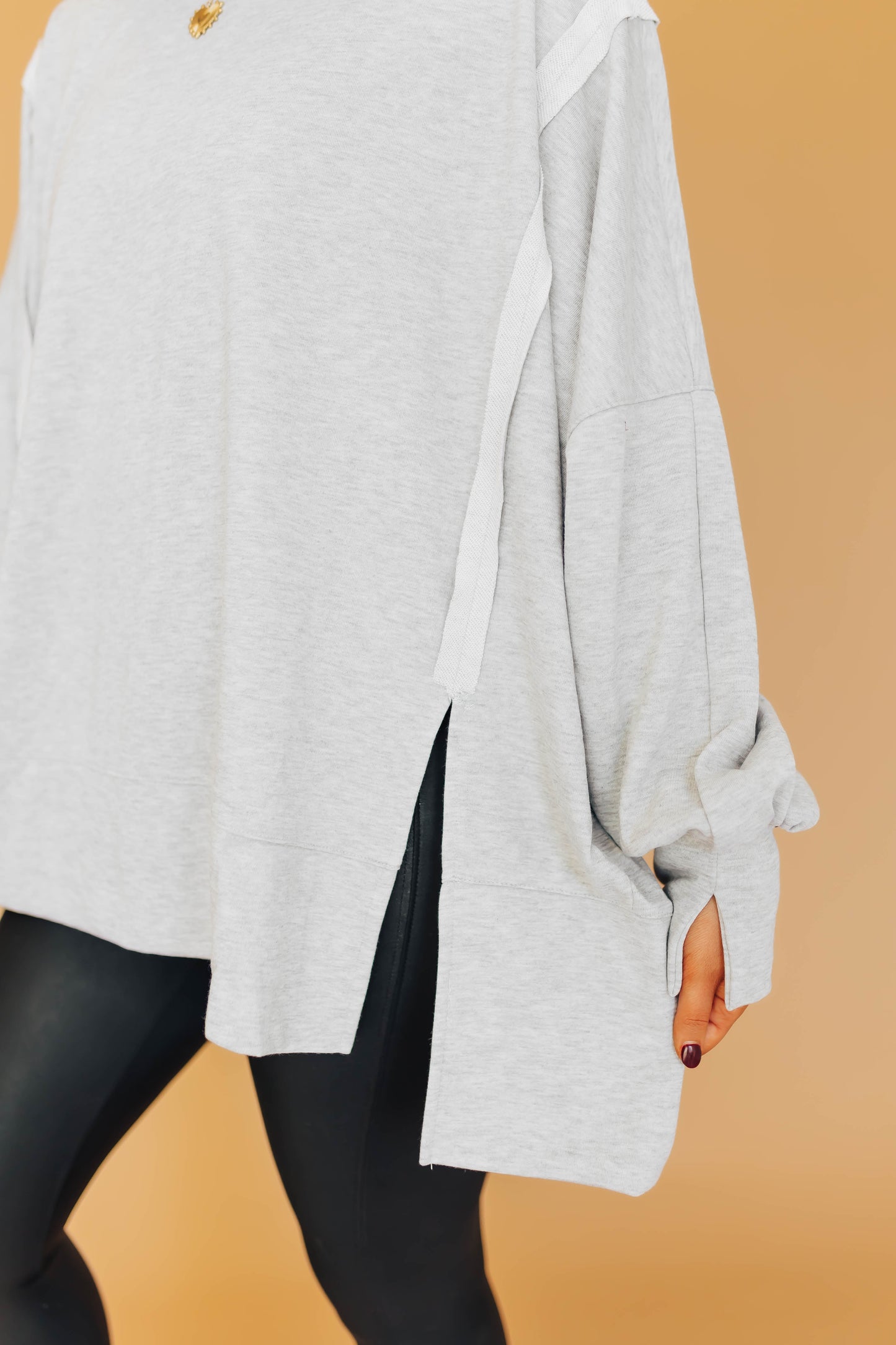 Heather Grey Pullover