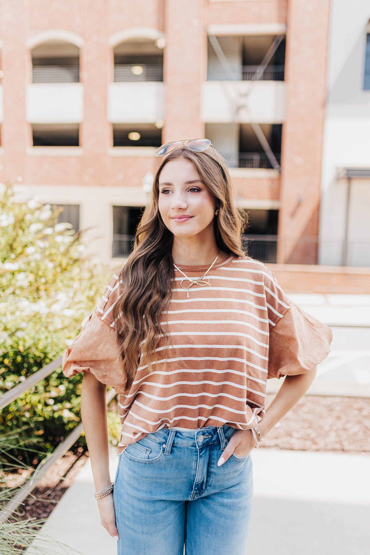 Laine Striped Top