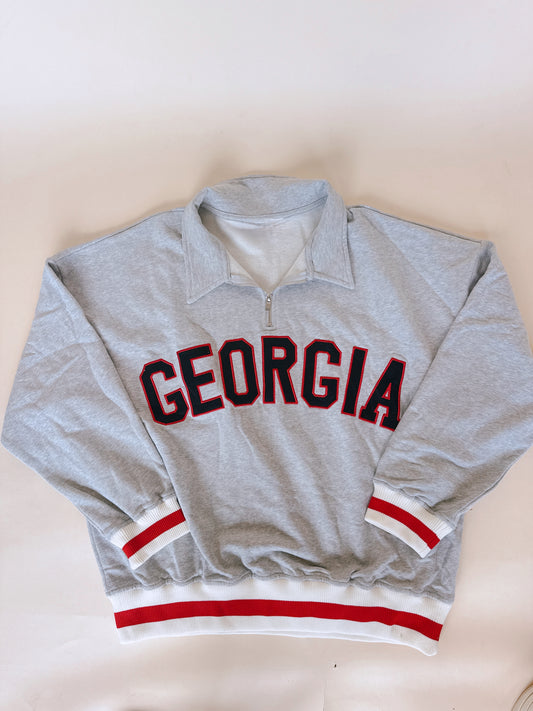 ‘Georgia’ Stripe Pullover