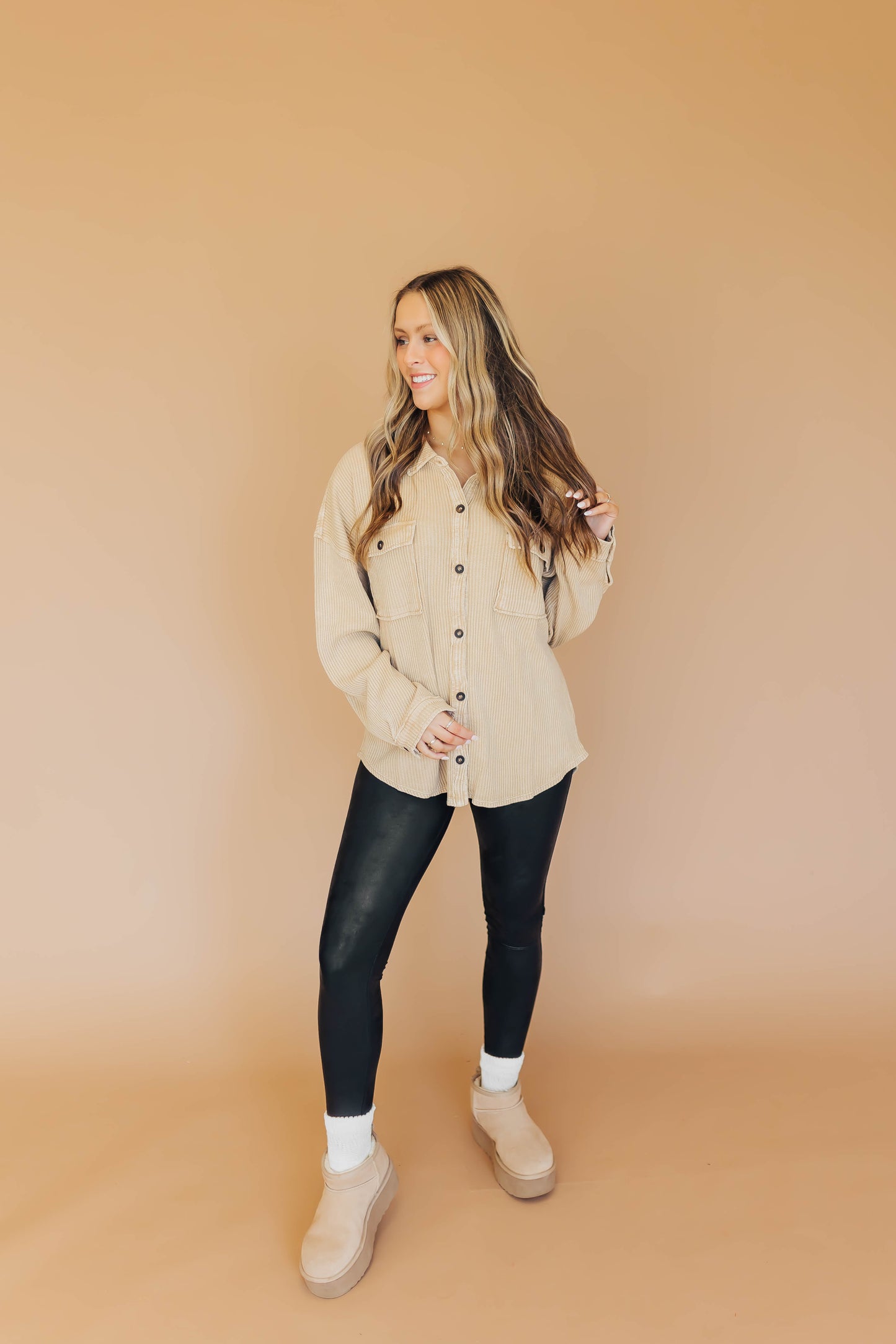 Beth Oversized Shacket