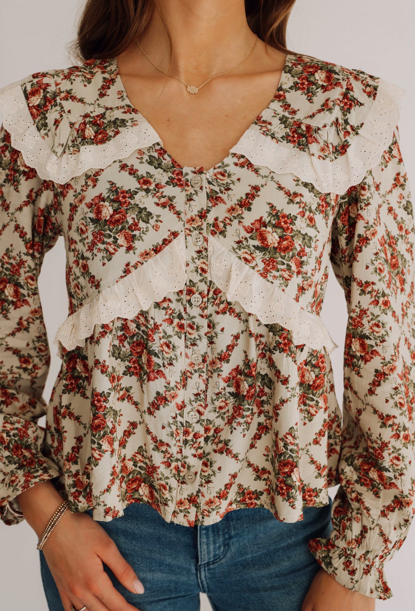 Lark Vintage Floral Top