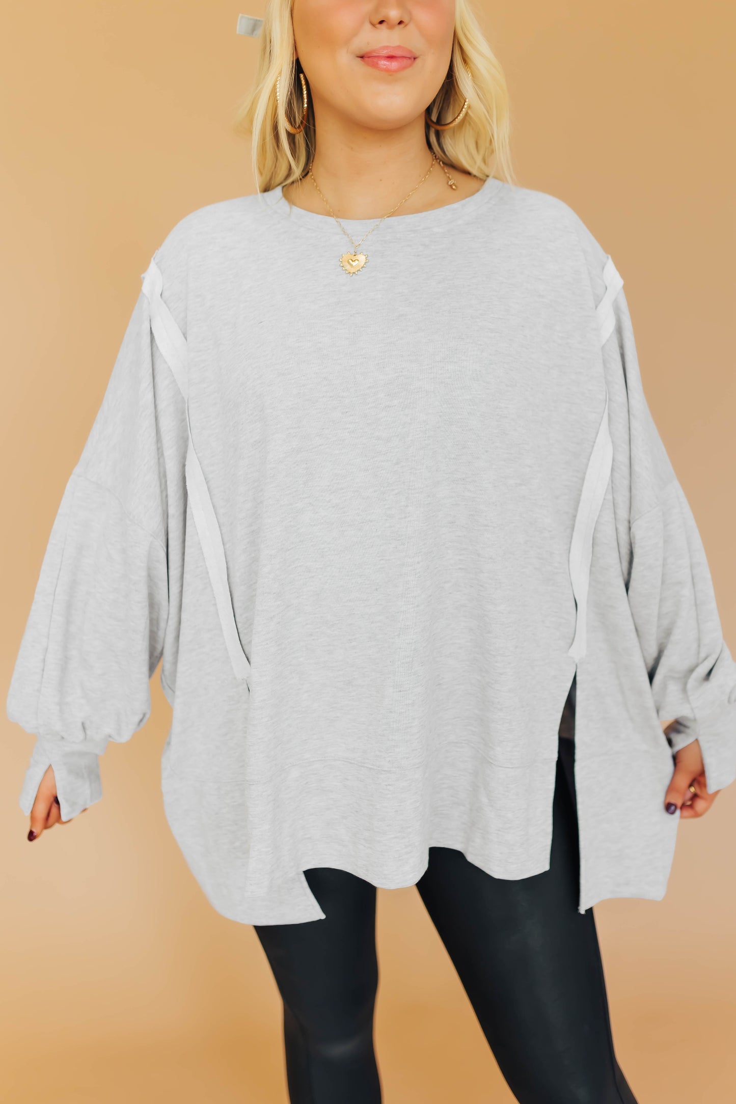 Heather Grey Pullover