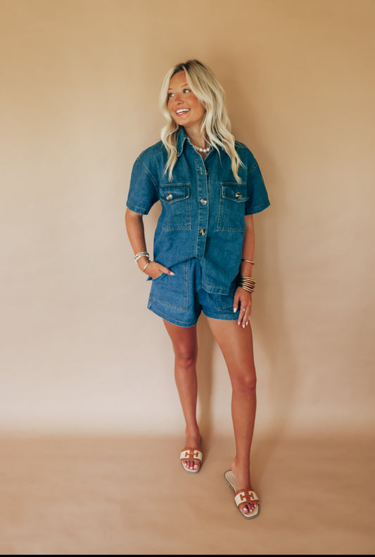 Bayfront Denim Set