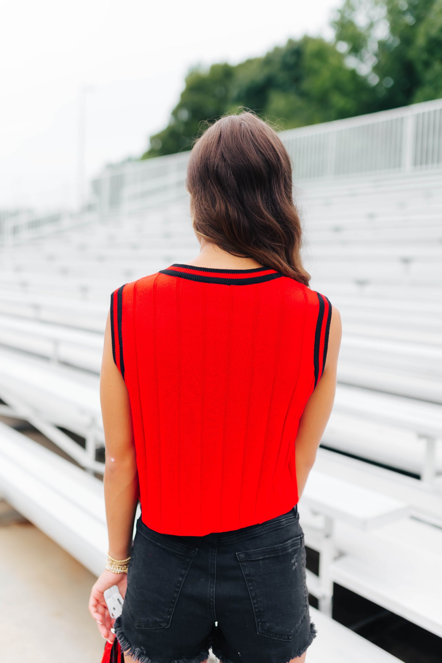 Georgia Ribbed Sweater Vest