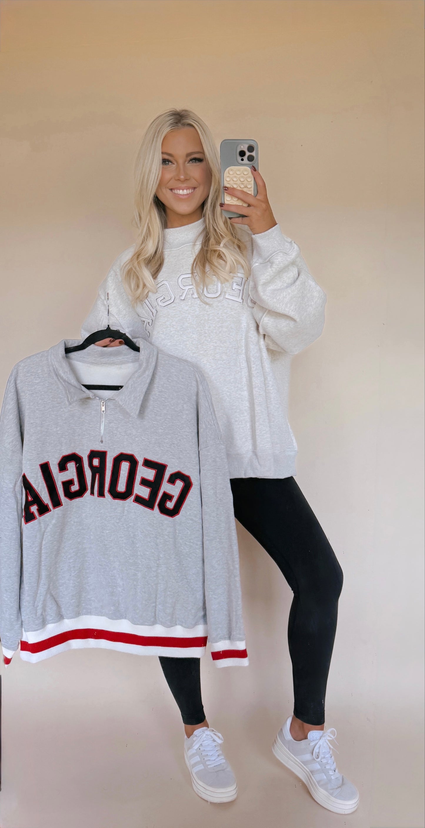 ‘Georgia’ Stripe Pullover