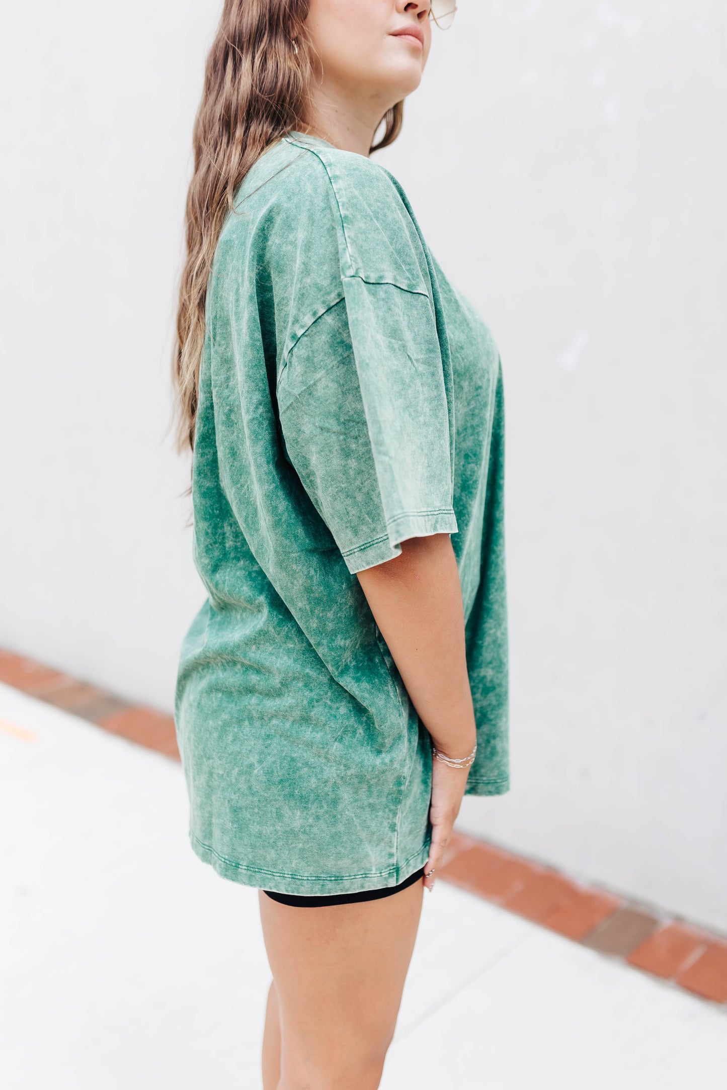 Acid Washed Green Tee