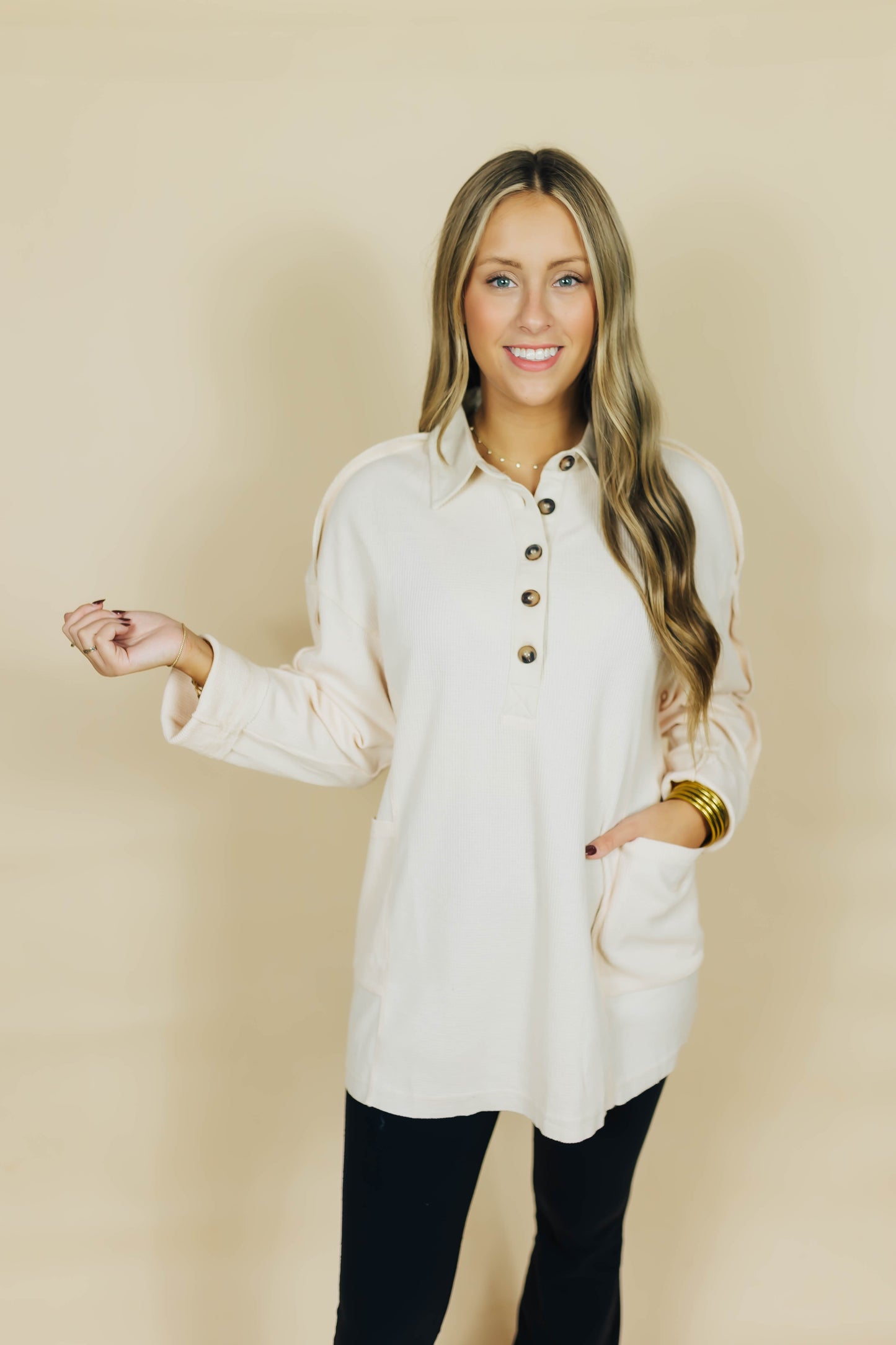 Natalie Oversized Top