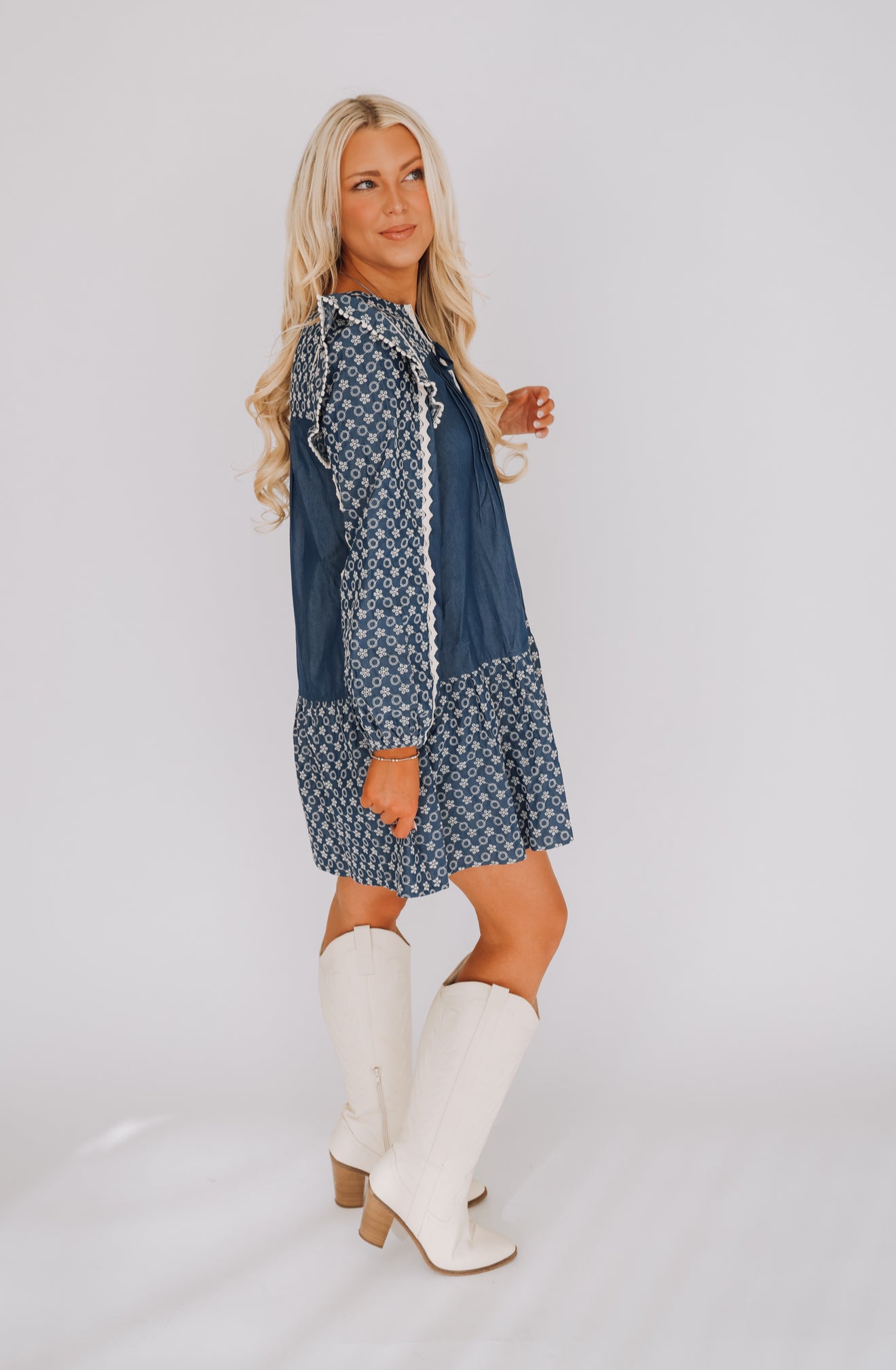 Denim Darling Mini Dress