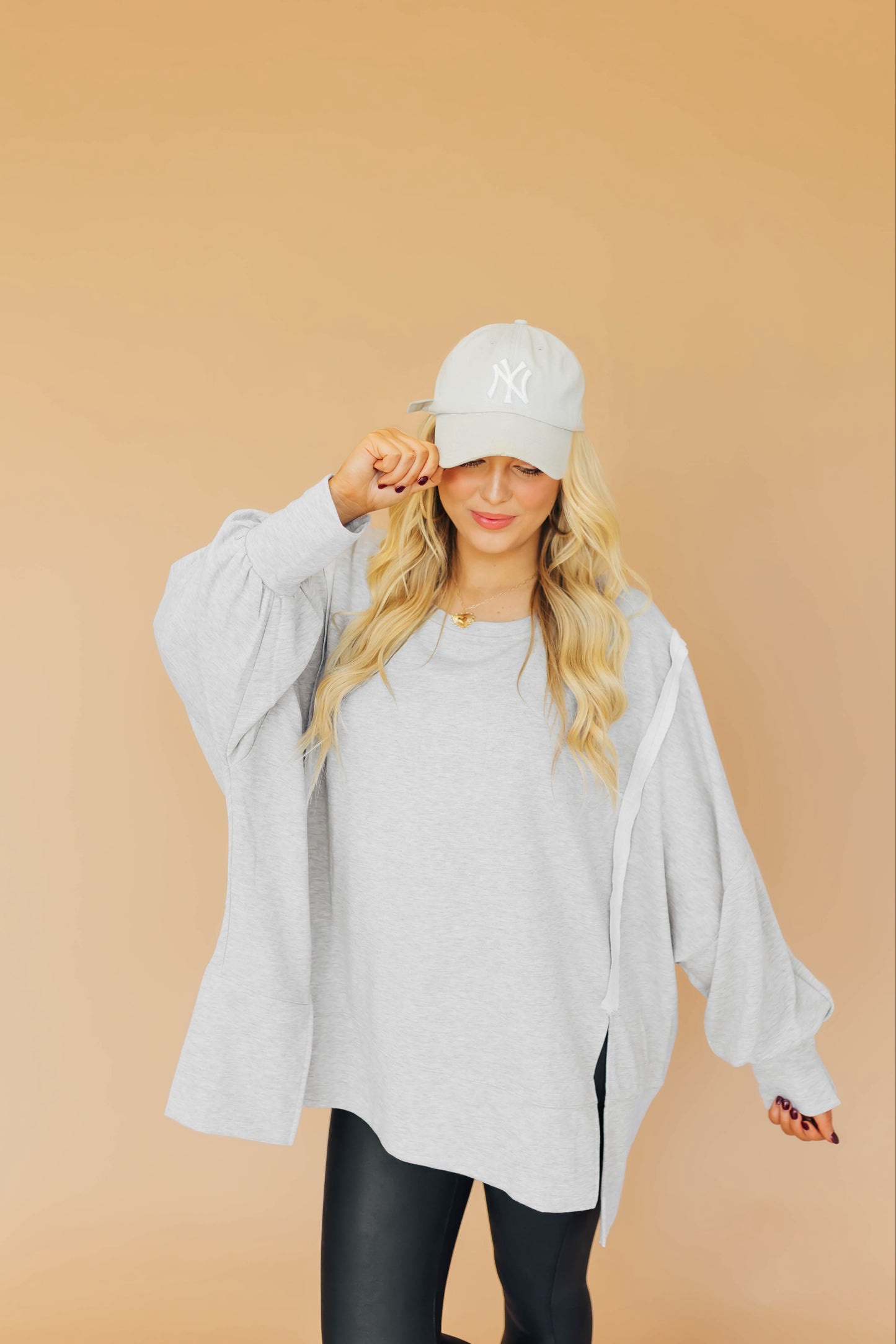 Heather Grey Pullover