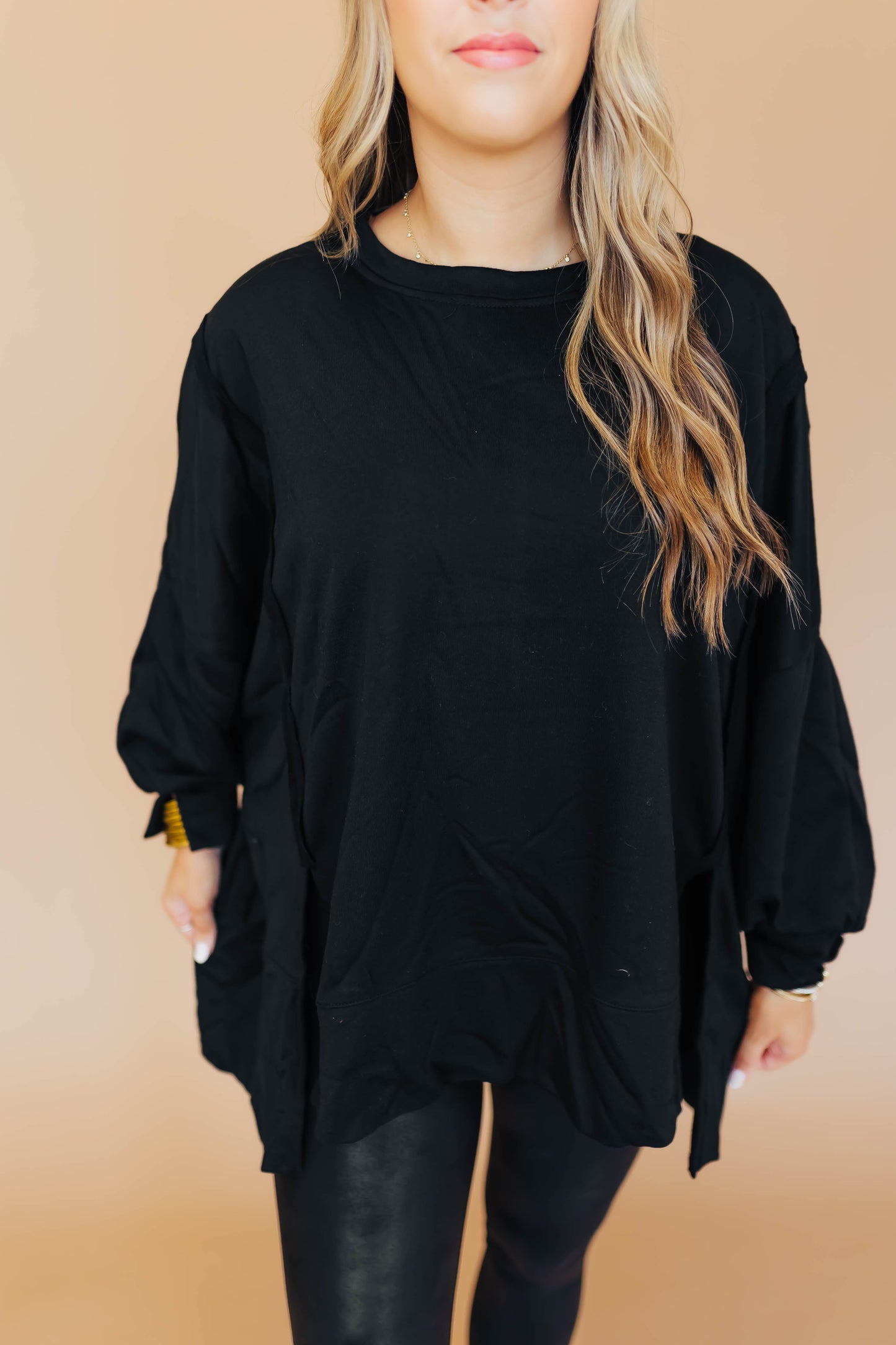 Back in Black Basic Pullover