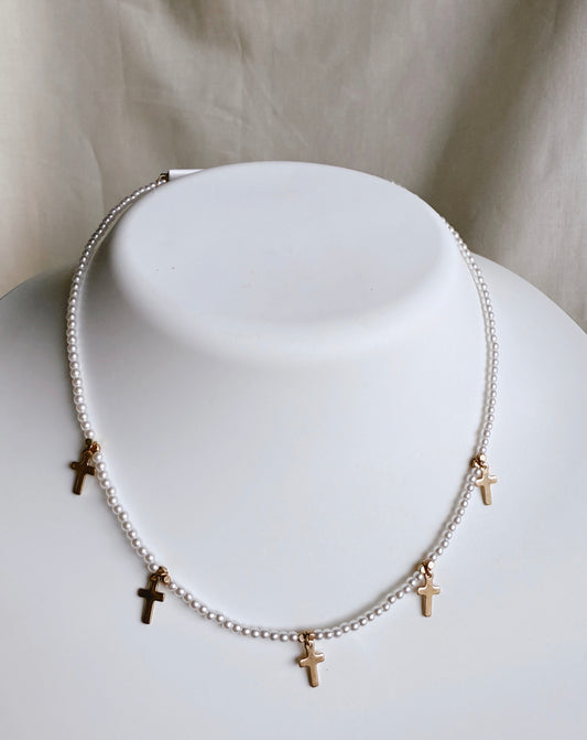 Cross Charm Necklace