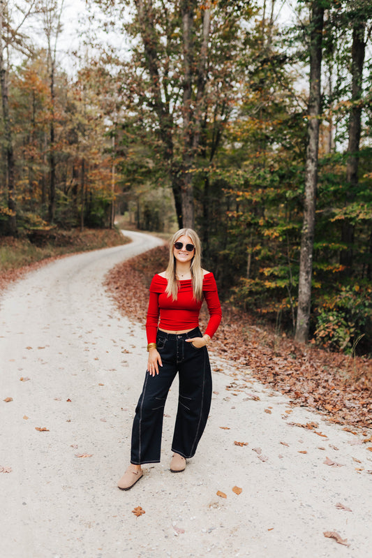 Ruby Red Top