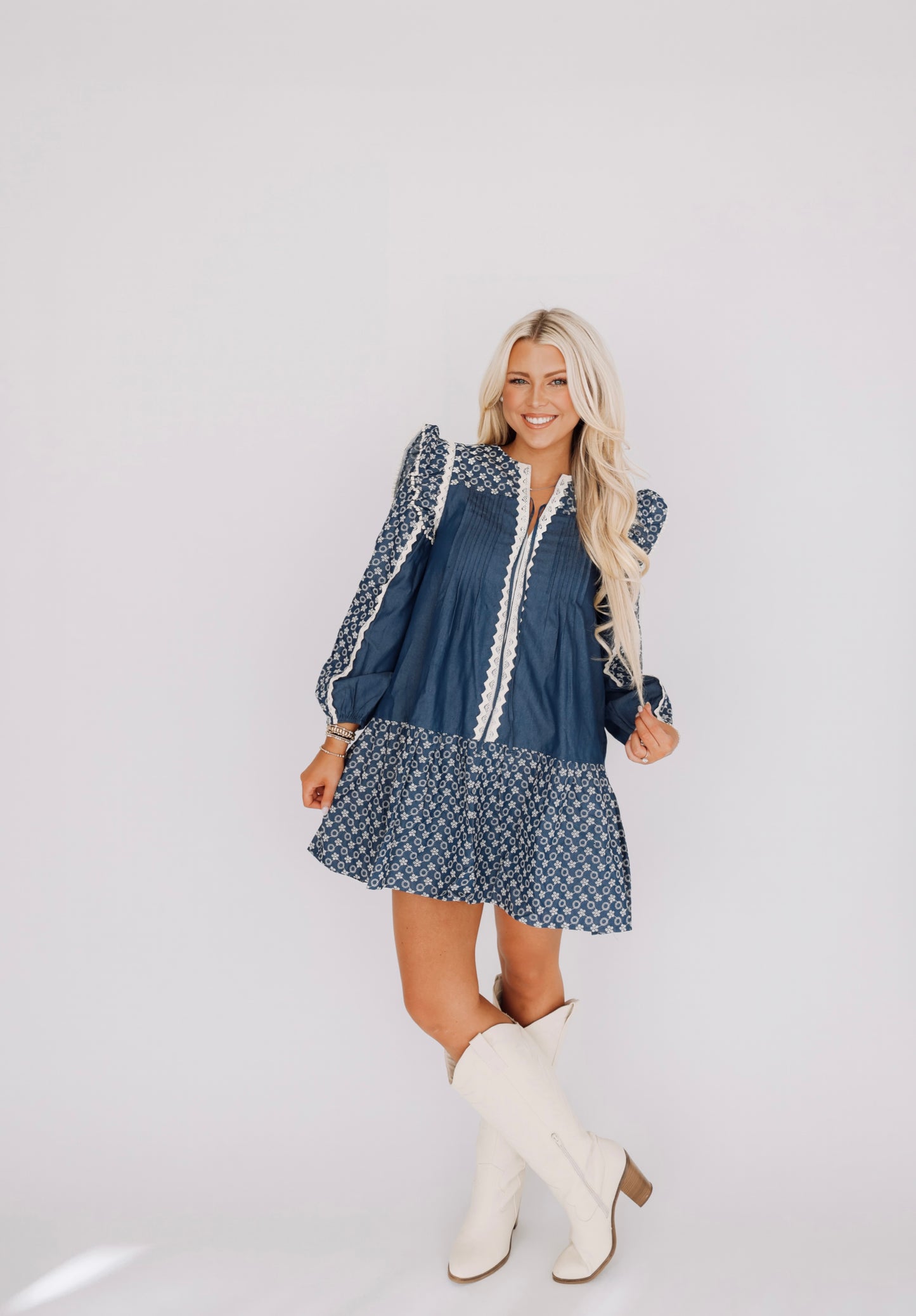 Denim Darling Mini Dress