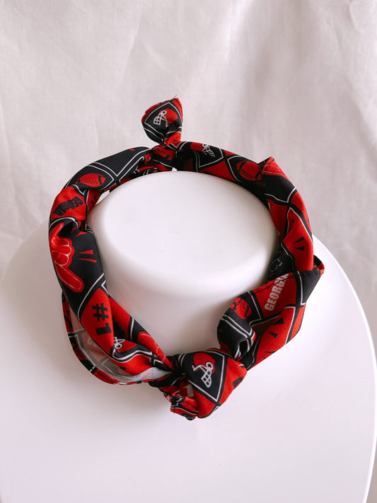 GA Black Helmet Scarf